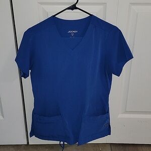 Royal Blue Jockey Scrub set